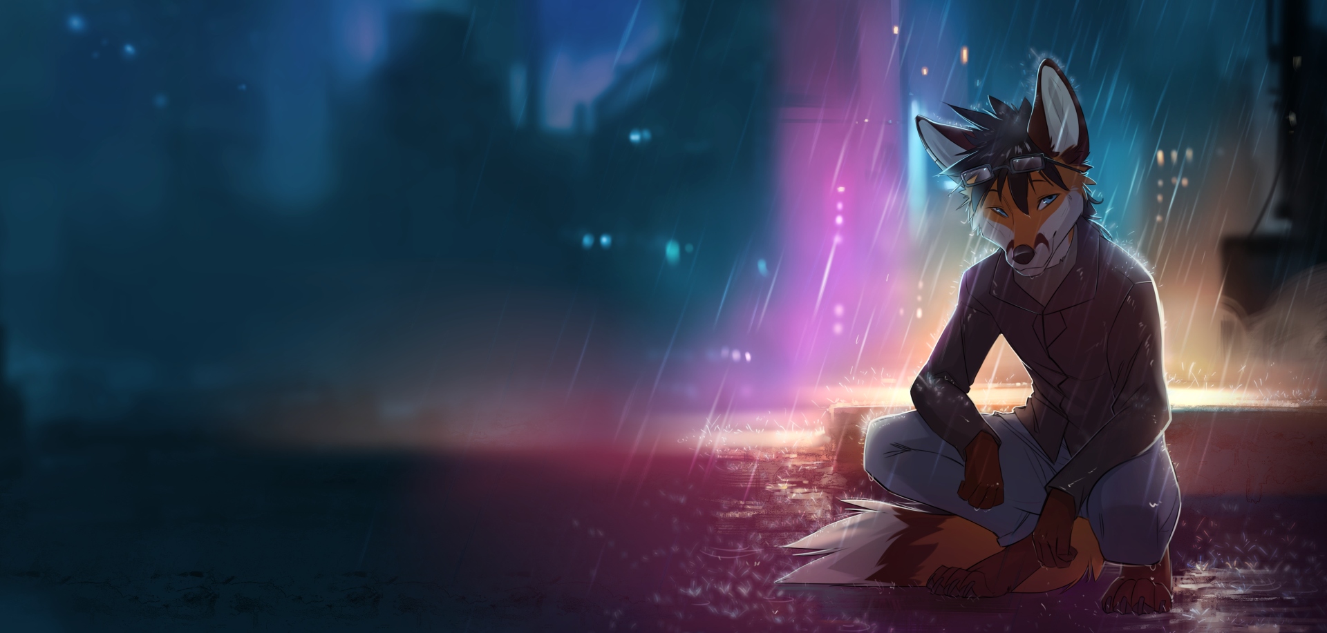 Character: FoxAmoore. Illustration by Orphen Sirius