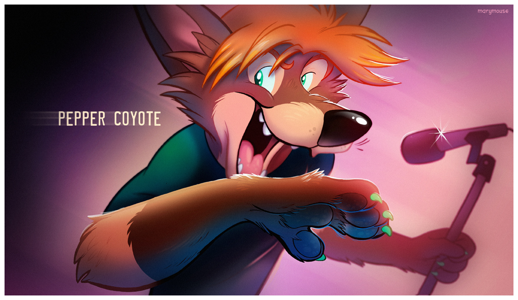 Pepper Coyote by marymouse